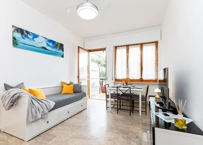 Vista Mare & 300mt Da Con Freeparking E Ac Apartamento Laigueglia