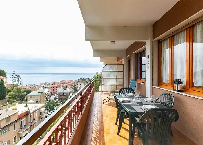 Apartamento Vista Mare & 300mt Da Con Freeparking E Ac Laigueglia