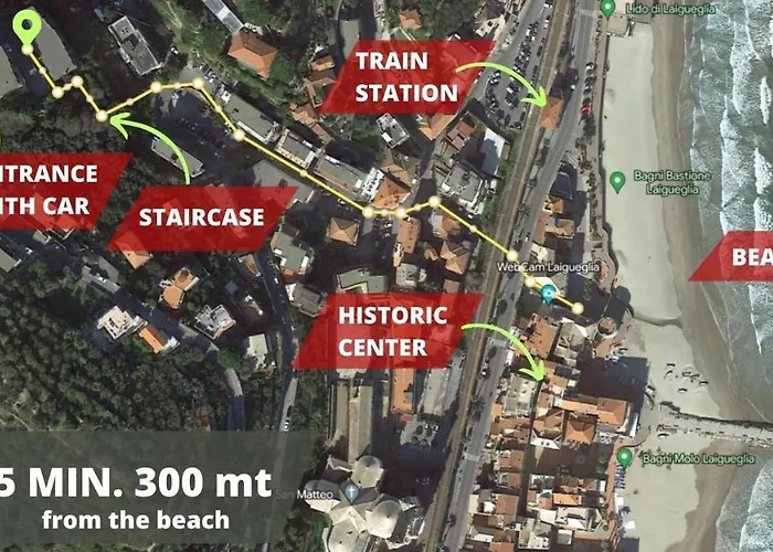 Apartamento Vista Mare & 300mt Da Con Freeparking E Ac Laigueglia